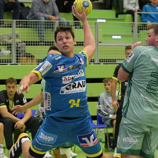 Will mit der SG Pforzheim/Eutingen wieder punkten: Oskar Emanuel (am Ball). Archivfoto: Michael Ripberger