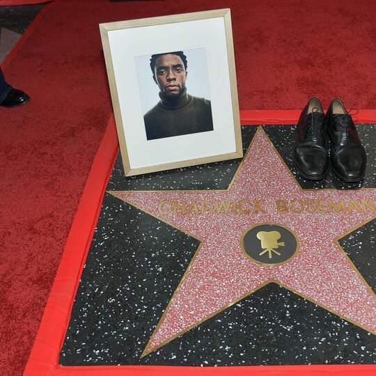 US-Schauspieler Boseman Stern «Walk of Fame»