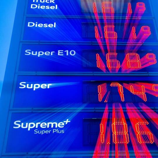 Schwankungen der Spritpreise