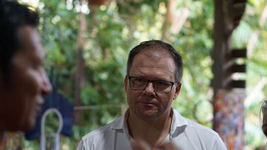 Bundesumweltminister Schneider in Brasilien