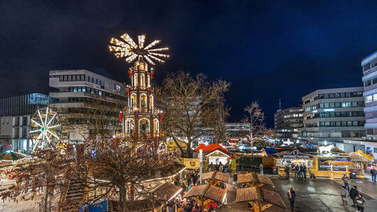 Weihnachtsmarkt Abendstimmung