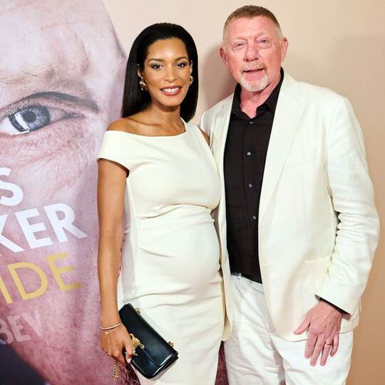 Lilian Monteiro und Boris Becker