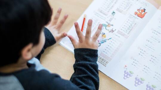 Rechnen mit den Fingern