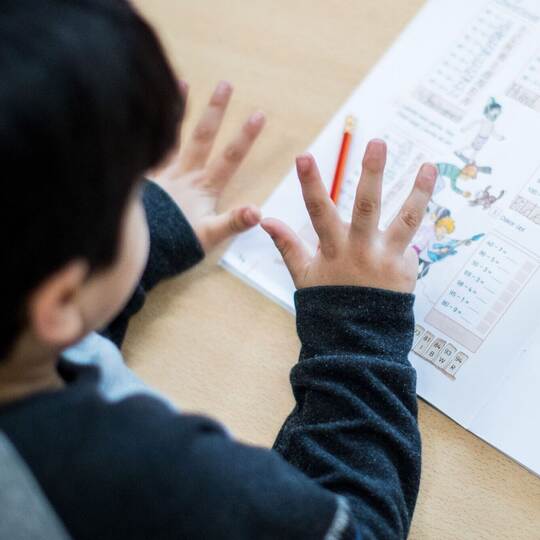 Rechnen mit den Fingern