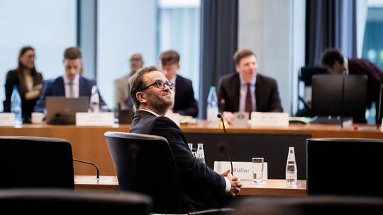 Zeugenbefragung im Untersuchungsausschuss «Atomausstieg»