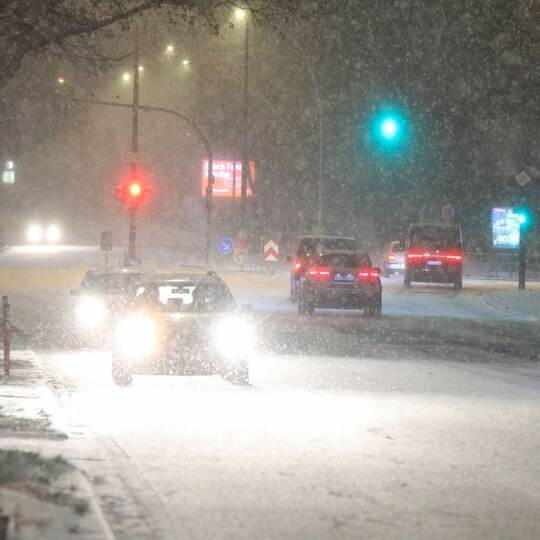 Schnee in Hamburg