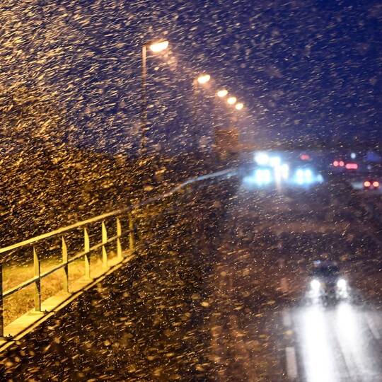 Wetter in Niedersachsen - Schnee in Ostfriesland