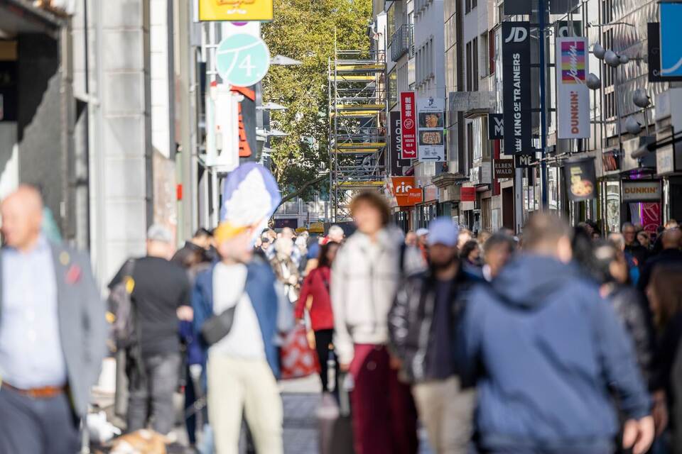 Innenstadt Köln - Fußgängerzone
