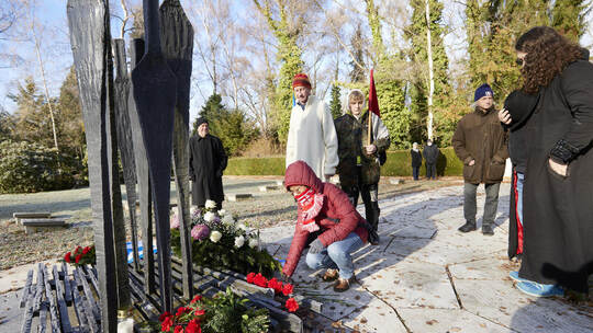 Am Hauptfriedhof: Gedenkveranstaltung an die Opfer von Faschismus und Krieg
