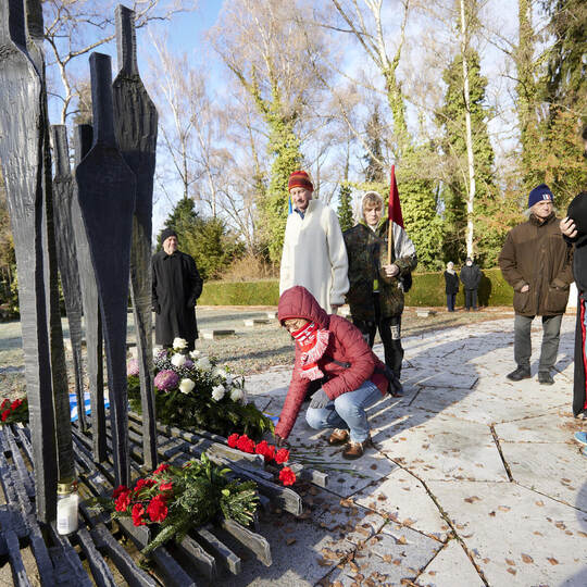 Am Hauptfriedhof: Gedenkveranstaltung an die Opfer von Faschismus und Krieg