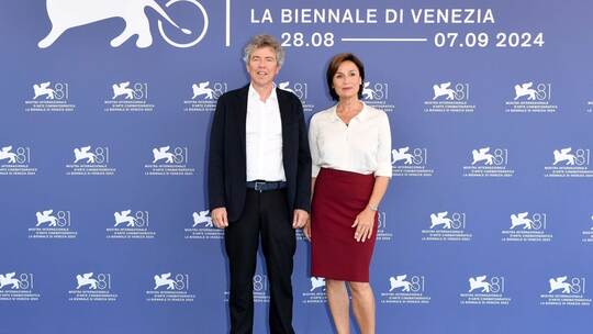 Andres Veiel und Sandra Maischberger Andres Veiel und Sandra Maischberger