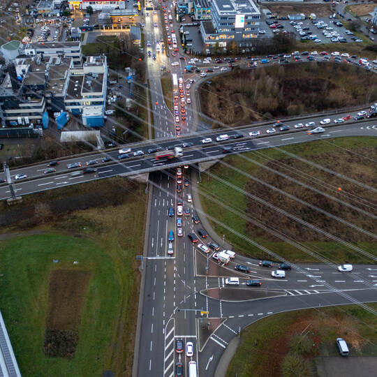 WiHö Stau Baustellenampel