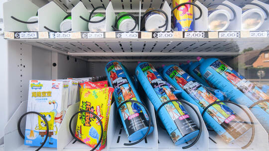 Lachgas aus Warenautomat sorgt für Kritik