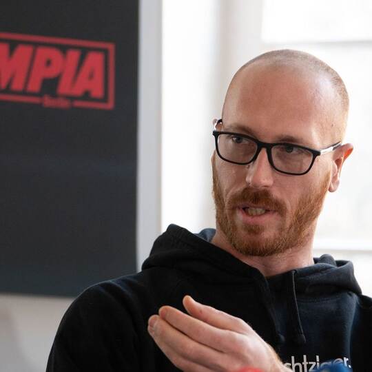 Pressekonferenz Bündnis NOlympia Berlin