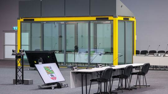 Gerichtsgebäude für Prozess zum Magdeburg-Anschlag