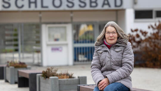 Treuer Stammgast: Marion Müller zog zwischen Mai und September mindestens einmal pro Tag ihre Bahnen im Schlossbad. „Das tut mir Rekord Schwimmerin Marion Müller