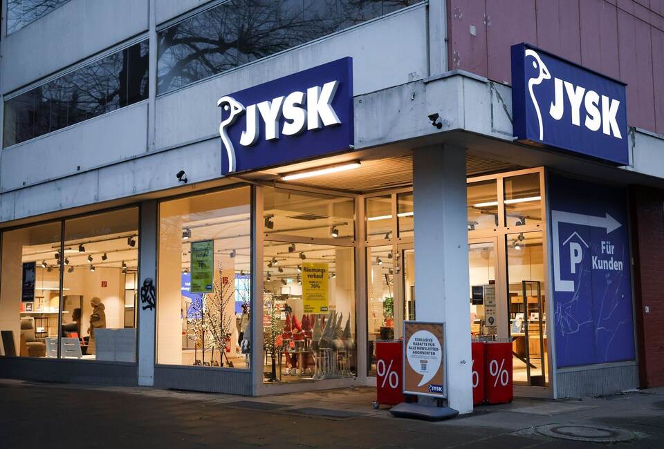 Möbelhändler Jysk in Deutschland auf Wachstumskurs