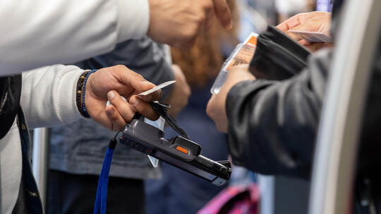 Fahrkartenkontrolle im ÖPNV