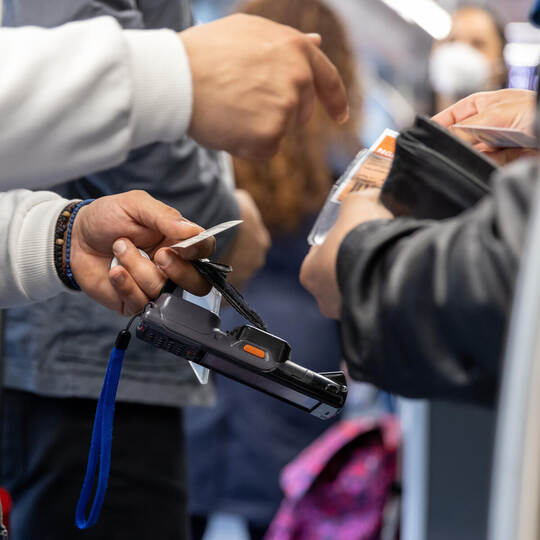 Fahrkartenkontrolle im ÖPNV