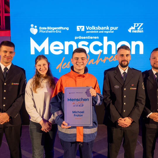 Preisverleihung Menschen des Jahres