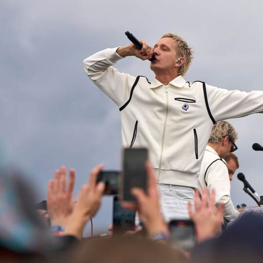 Kraftklub-Frontmann Felix Kummer