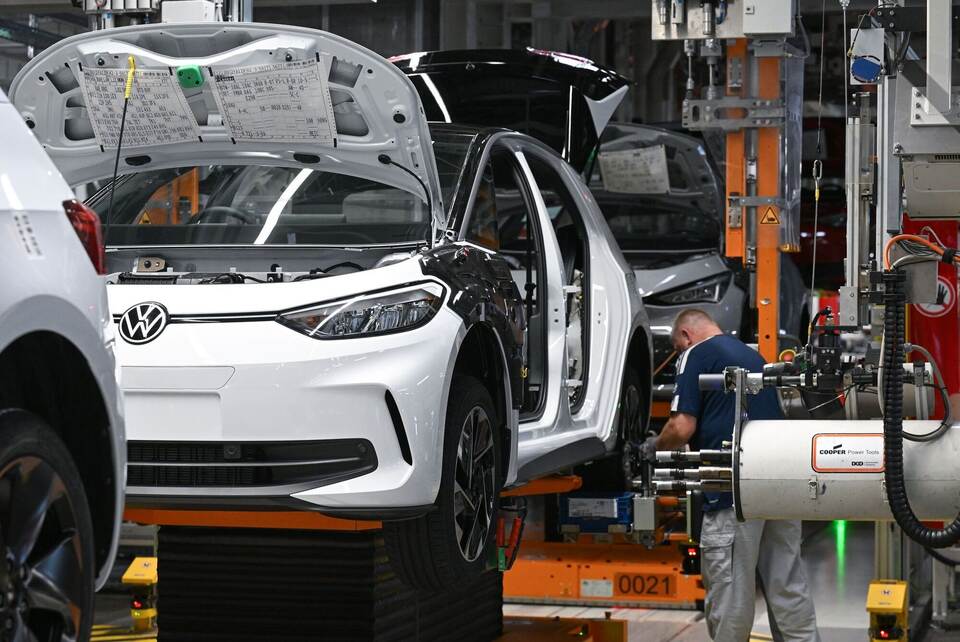 E-Fahrzeug von Volkswagen