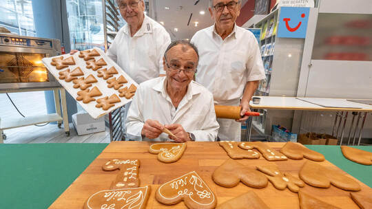 Lebkuchenverkauf Bäckerinnung