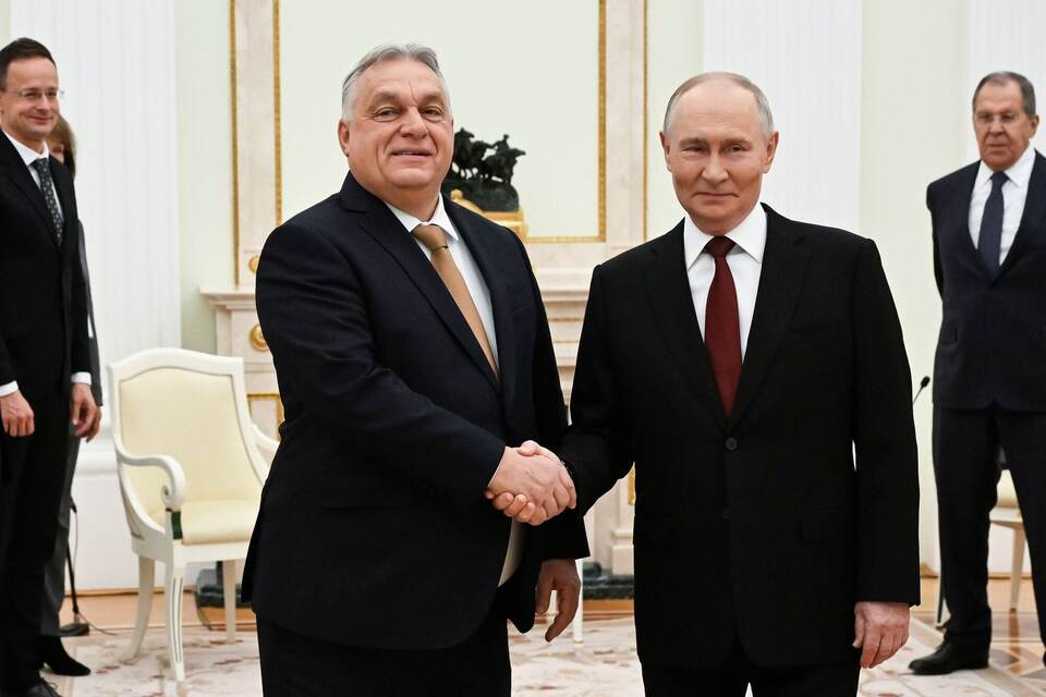 Ungarns Regierungschef Orban trifft Putin in Moskau