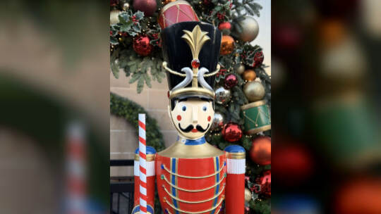 Gestohlene Nussknacker-Figur in Edinburgh