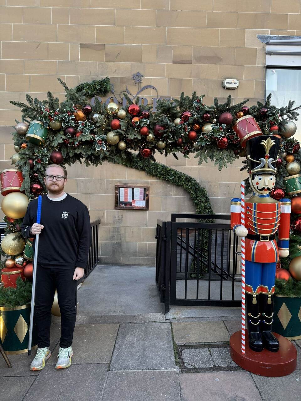 Gestohlene Nussknacker-Figur in Edinburgh