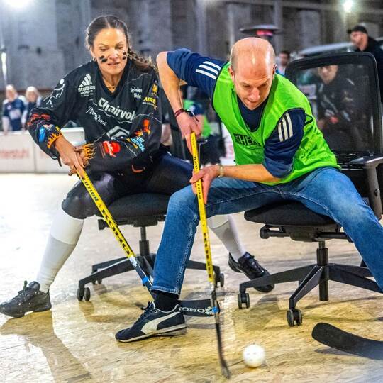 10. Chair-Hockey Masters