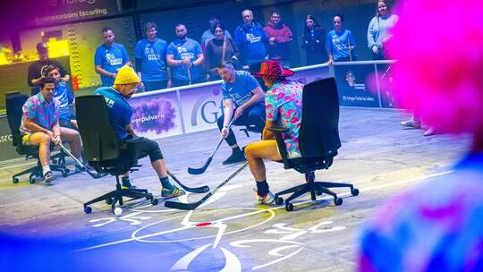 10. Chair-Hockey Masters