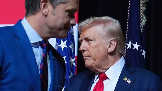 US-Präsident Donald Trump und Pentagon-Chef Pete Hegseth