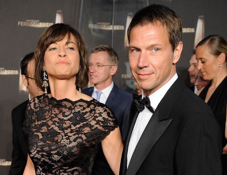 Maybrit Illner und Rene Obermann