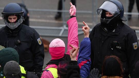 Neugründung AfD-Jugendorganisation - Proteste