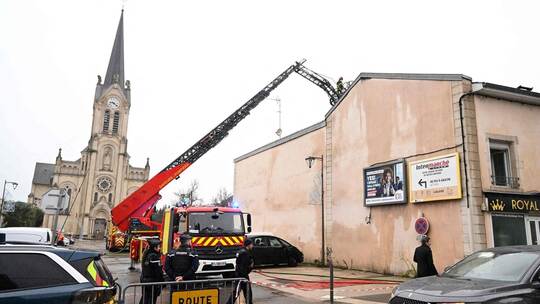 Wohnhausbrand in Ostfrankreich