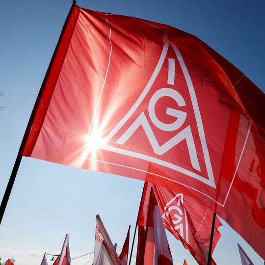 IG Metall-Flaggen