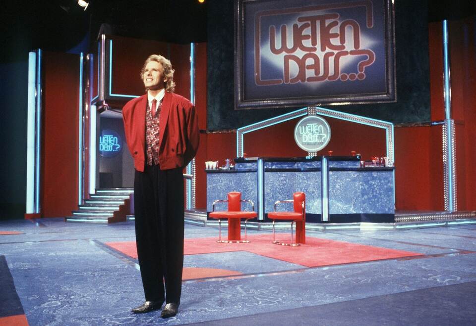 "Wetten, dass..?" mit Thomas Gottschalk "Wetten, dass..?" mit Thomas Gottschalk