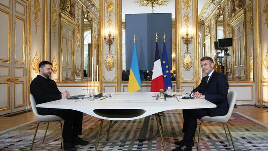 Präsident der Ukraine in Frankreich