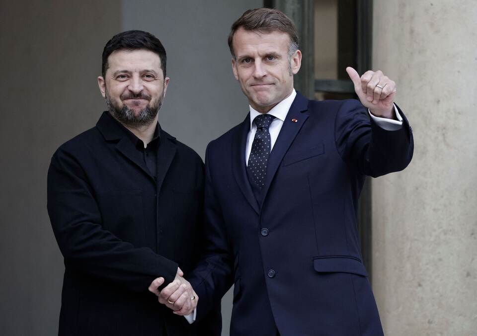 Präsident der Ukraine in Frankreich