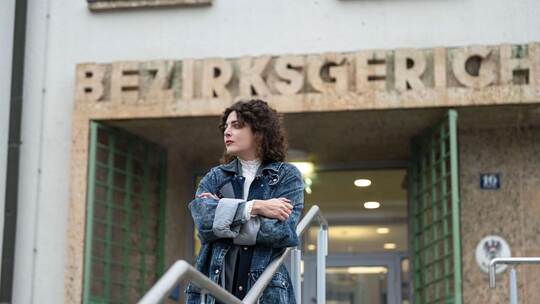 Schauspielerin Friedmann vor Gericht