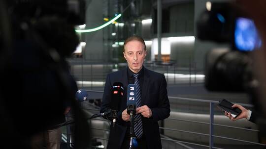 Sitzung des Wahlprüfungsausschusses des Bundestages