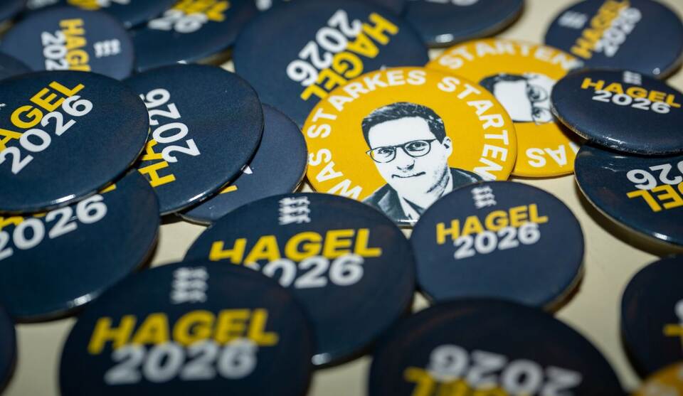 CDU-Spitzenkandidat Hagel