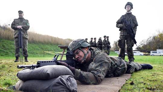 Medientag zur Basisausbildung bei der Bundeswehr