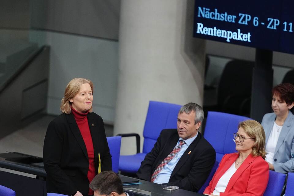 Bundestag - Rentenpaket