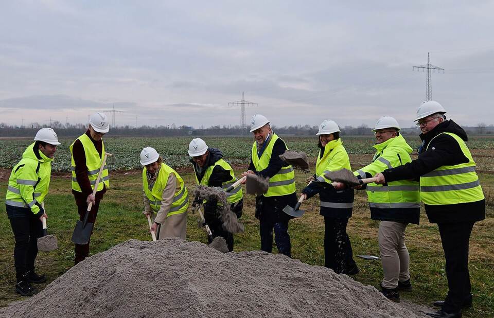 Grundsteinlegung Geothermie- und Lithiumextrationsanlage