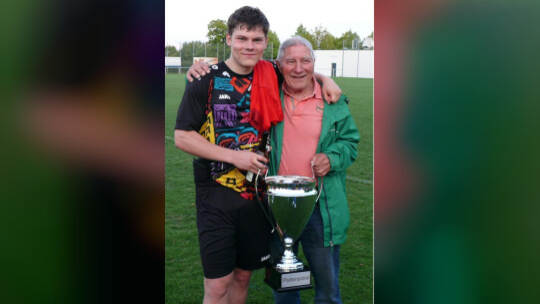 Der ganze Stolz von Alfred Nagel ist sein Enkel Max. Dietrich