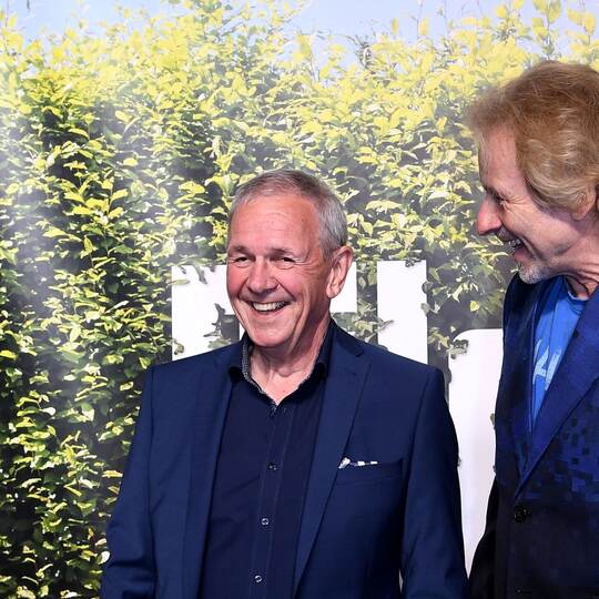 Fritz Egner und Thomas Gottschalk