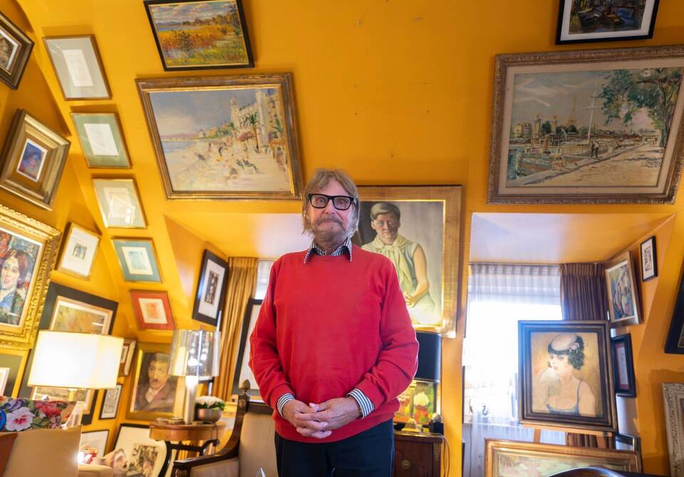 Kunstsammler Frank Brabant