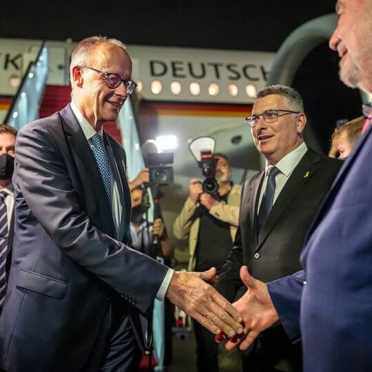 Kanzler Merz in Israel